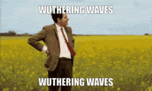 Wuthering Waves Waiting GIF - Wuthering Waves Waiting Mr Bean GIFs