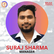 a man with a beard is named suraj sharma