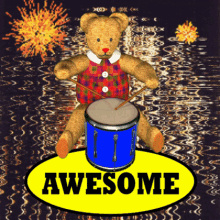 Awesome Youre Awesome GIF - Awesome Youre Awesome Drum Roll GIFs