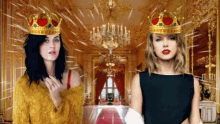 Taylor Swift Katy Perry GIF - Taylor Swift Katy Perry Queen GIFs