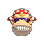 Funky Kong Map Sticker - Funky Kong Map Icon Stickers