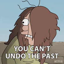 You Can'T Undo The Past Mop Girl GIF