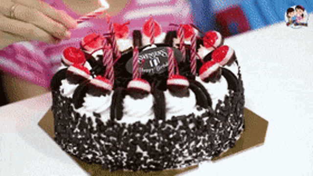 Buy/Send Teacher Day Black Forest Cake Online- Winni.in | Winni.in