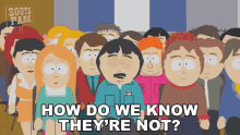 How Do We Know Theyre Not Randy Marsh GIF - How Do We Know Theyre Not Randy Marsh Sharon Marsh GIFs