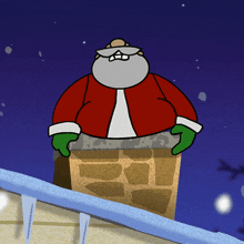 Stuck Up The Chimney Santa Claus GIF - Stuck Up The Chimney Santa Claus Jon Pardi GIFs