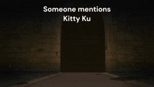 someone mentions kitty ku in a cartoon