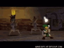 Zelda Link GIF - Zelda Link Dance GIFs