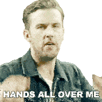 Hands All Over Me Tj Osborne Sticker - Hands All Over Me Tj Osborne Brothers Osborne Stickers