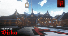 a screenshot of a video game with the word birka on the bottom