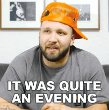 It Was Quite An Evening Andy Mineo GIF - It Was Quite An Evening Andy Mineo It Was A Fun Night GIFs
