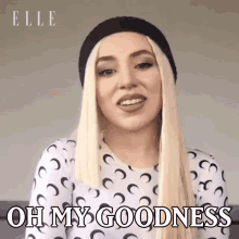Oh My Goodness Ava Max GIF - Oh My Goodness Ava Max Elle GIFs