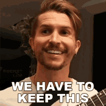 We Have To Keep This Cole Rolland GIF - We Have To Keep This Cole Rolland We Need To Save This GIFs