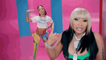 Nicki Minaj Nicki Minaj Coi Leray GIF - Nicki Minaj Nicki Minaj Coi Leray Coi Leray GIFs