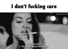 Dont Care GIF - Dont Care Fuck GIFs