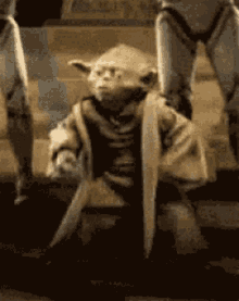 Yoda May The Force Be With You GIF - Yoda May The Force Be With You Dancing GIFs