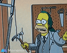 Homer Stressed GIF