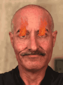 fireeyes fire on eyes burning