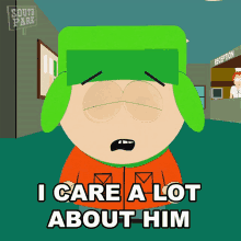 I Care A Lot About Him Kyle Broflovski GIF - I Care A Lot About Him Kyle Broflovski South Park GIFs