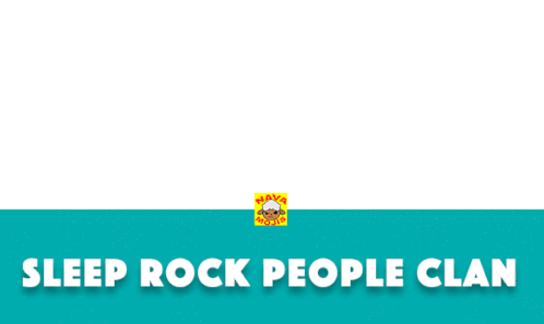 Navamojis Sleep Rock People Clan Sticker - Navamojis Sleep Rock People Clan Stickers
