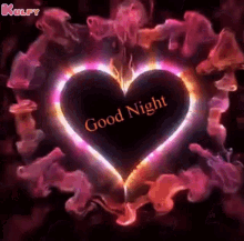 Goodnight Sweet Dreams GIF - Goodnight Sweet Dreams Heart Symbol GIFs