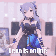Lena Is Online Lena GIF - Lena Is Online Lena Keqing GIFs