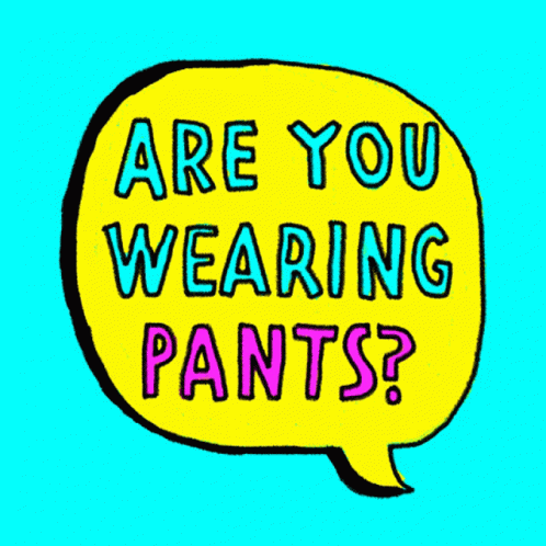 Are You Wearing Any Pants  Quotes to live by Funny Humor