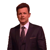a man in a suit and tie asks for help