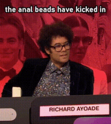 Richard Ayoade Anal Beads GIF - Richard Ayoade Anal Beads Anal GIFs
