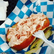 Lobster Roll Food GIF - Lobster Roll Food Yummy GIFs