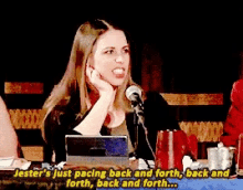 Critical Role Laura Bailey GIF - Critical Role Laura Bailey Pacing Back And Forth GIFs