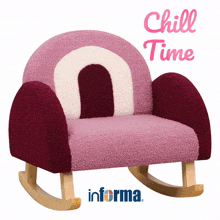 informa chill metime sofa pink
