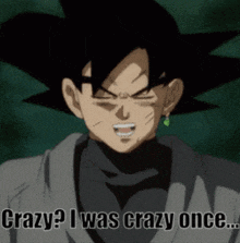 Crazy Goku GIF - Crazy Goku Black GIFs