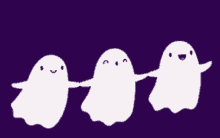 3ghosts Spooky GIF - 3ghosts Ghost Spooky GIFs
