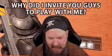 Why Did I Invite You Guys To Play With Me Burkeblack GIF