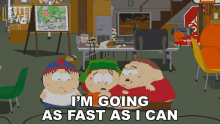 Im Going As Fast As I Can Kyle Broflovski GIF