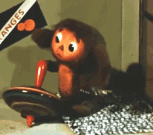 чебурашка настроение мультфильм GIF - Cheburashka Mood Sad GIFs