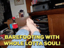 Barefoot Feet Foot Selfie GIF