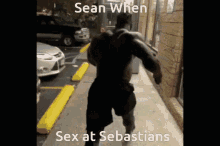 Muscle Black Guy GIF - Muscle Black Guy Sean When GIFs