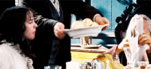 Serving Food To The Table GIF