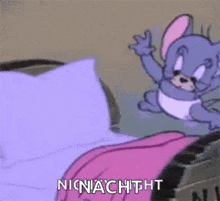 Tom And Jerry Mouse GIF - Tom And Jerry Mouse Goodnight GIFs