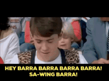 Barra Ferris Bueller GIF - Barra Ferris Bueller Ferris Buellers Day Off GIFs