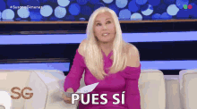 Pues Si Susana Gimenez GIF