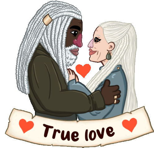 True Love Corlys Valeryon Sticker - True Love Corlys Valeryon Rhaenys Targeryan Stickers