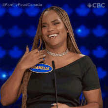 Oh Stop It Family Feud Canada GIF - Oh Stop It Family Feud Canada Im Blushing GIFs