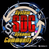 a logo that says system sdg dynamic community on it