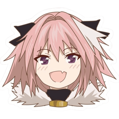 Astolfo Sticker - Astolfo - Discover & Share GIFs