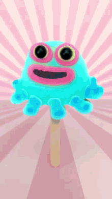 Popsicle My Singing Monsters GIF - Popsicle My Singing Monsters Toe Jammer GIFs