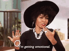 Receiving A Compliment From A 10 GIF - Janelle Monae Emotional Crying GIFs