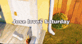 Jose Loves Saturday Jose Gonzalez GIF - Jose Loves Saturday Jose Gonzalez I Love Saturday GIFs