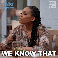 We Know That Janine Payne GIF - We Know That Janine Payne House Of Payne GIFs